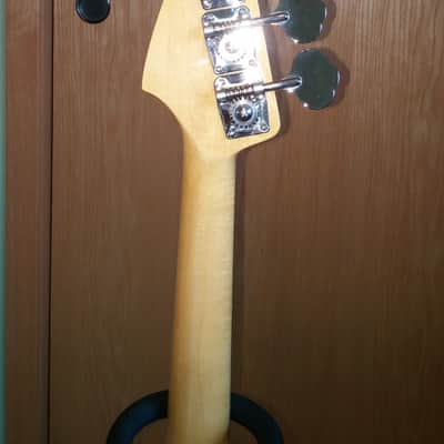 Fender Japan Jazz Bass Short Scale 2014 Three Tone Sunburst (JB62SS) image 11
