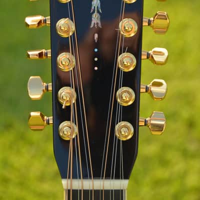 2007 Martin MC12-41 Richie Sambora Sunburst 12-string Madagascar Italian Alpine image 4