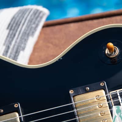 1989 Burny RLC-65 - 60's Style Les Paul Custom w Open Book Headstock & Split Diamond Inlay - Made in Japan - Pro Set Up w Perfect Frets/Action/Intonation! image 15