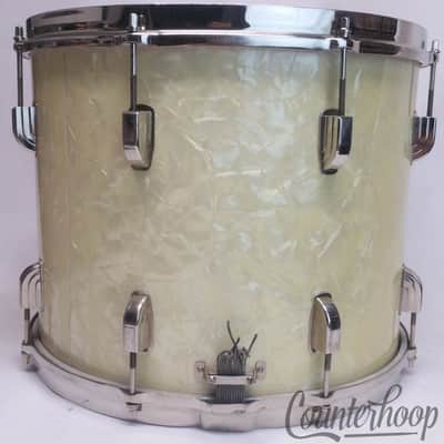 *Leedy 15x12"WMP Marching Snare Drum Tenor Vintage 40s Presto Broadway Brass NOB image 5