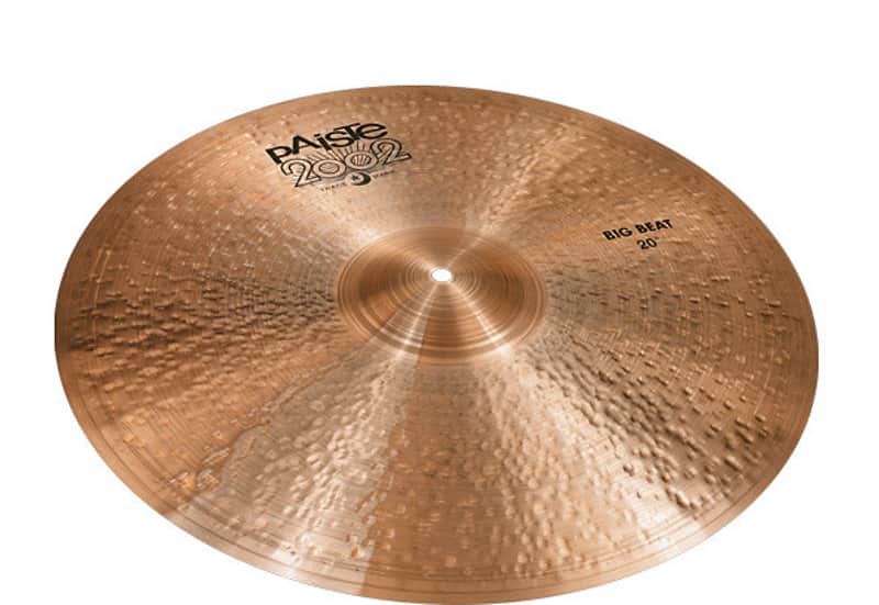 Paiste 20" 2002 Black Label Big Beat Cymbal P002BBT20 image 1