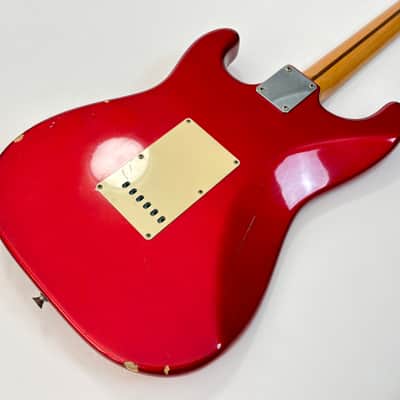 Fender Stratocaster ST-57 made in Japan 1993-1994 Candy Apple Red image 14
