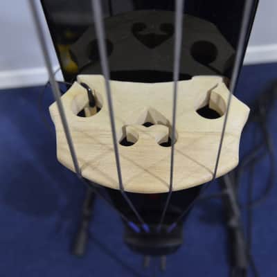 Stagg EDB-3/4-MBK - Electric Upright Bass (EUB) with modifications (w/ Gig Bag and Stand) image 9
