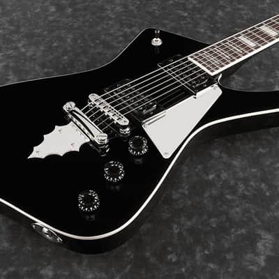 Mint Ibanez PS60-BK Paul Stanley Signature Model Electric Guitar (Black) - Iceman image 6