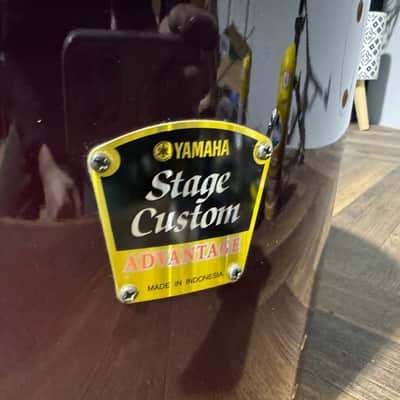 Yamaha Stage Custom Advantage Tom Drum Shell 12”x10” Bare Wood #ND129 image 2