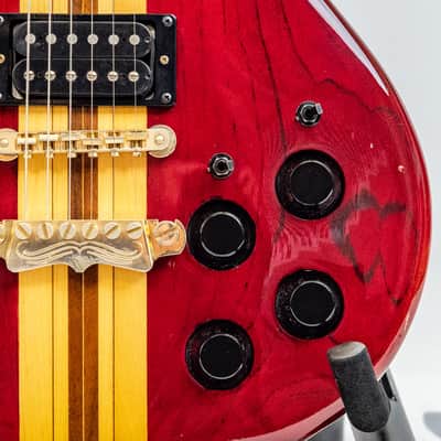 Clifton Dual Humbucker 1985 (Daion Mark XX body) - Red image 3