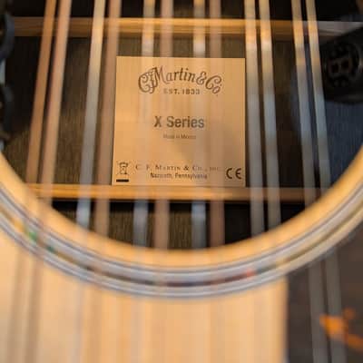 Martin X-Series DX-2E Brazilian Rosewood 2024 - Present - Natural image 2