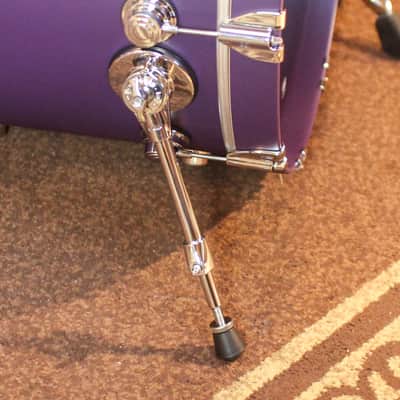 DW Collector's Maple 333 Solid Purple Hard Satin Drum Set - 22,10,12,16 - SO#1448300 image 3