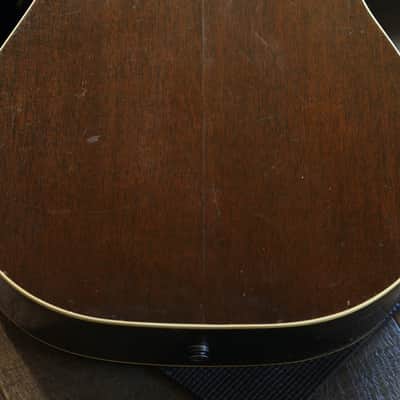 1952 Gibson LG-2 Acoustic Guitar Sunburst + Flight Case image 15