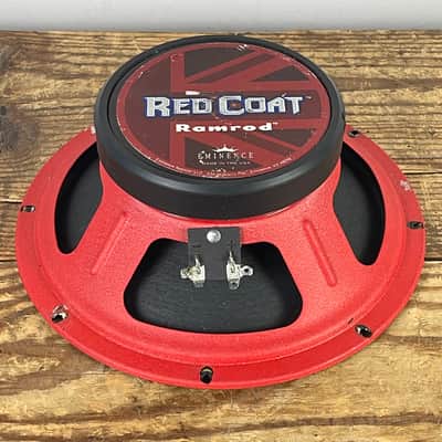 Eminence RR10-8 Redcoat Series Ramrod 10" 75-Watt Replacement Speaker - 8 Ohm 2010s - Red image 2