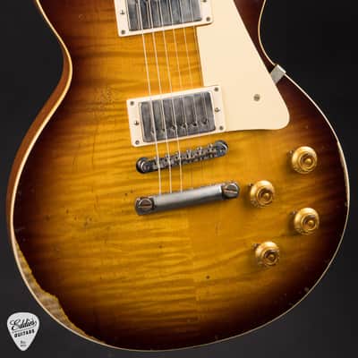 2022 - Gibson Custom Shop Murphy Lab '59 Les Paul Standard Ultra Heavy Aged - Kindred Burst image 6