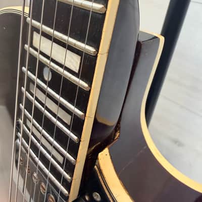 Univox Effector Vintage Electric Guitar w/ Built-In Effects – Sunburst – Late 1960s – Japan Late 1960's - Sunburst image 10
