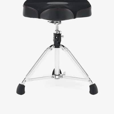 Gibraltar 9608MW2T 9000 Series 17" Airtech Mesh Saddle Drum Throne image 2