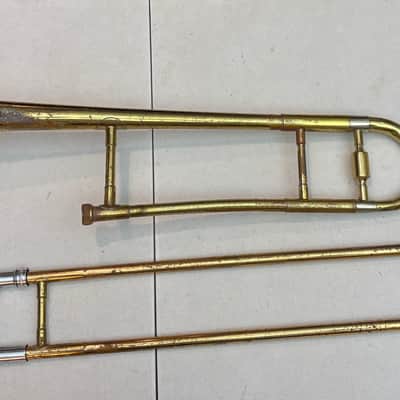 Blessing Tenor Trombone — SN 494710 — Fair condition, original case & mouthpiece image 2