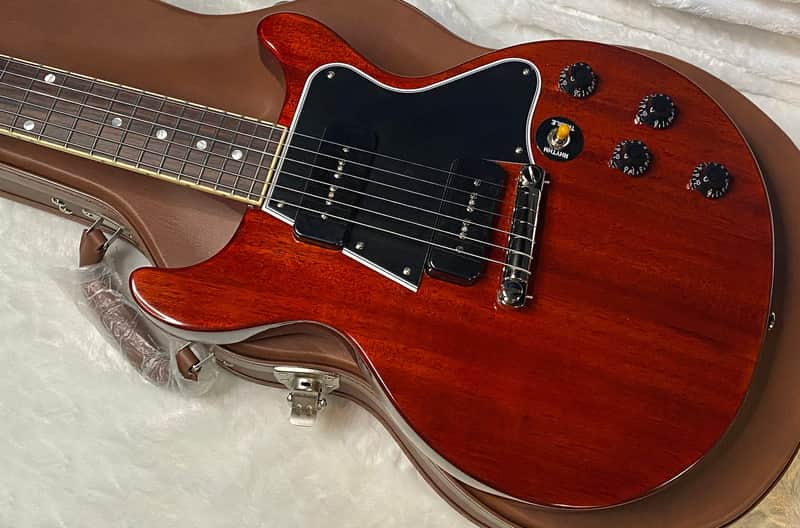 NEW Epiphone Inspired by Gibson 1960 Les Paul Special Double Cut Reissue Electric Guitar - Vintage Cherry - 7.25 lbs - Authorized Dealer - G07149 image 1