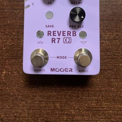 Mooer R7 X2 Reverb 2021 - Lavender image 1