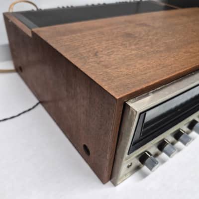 Fisher 801 Quadraphonic receiver 1972 - Oiled Walnut Veneer image 9