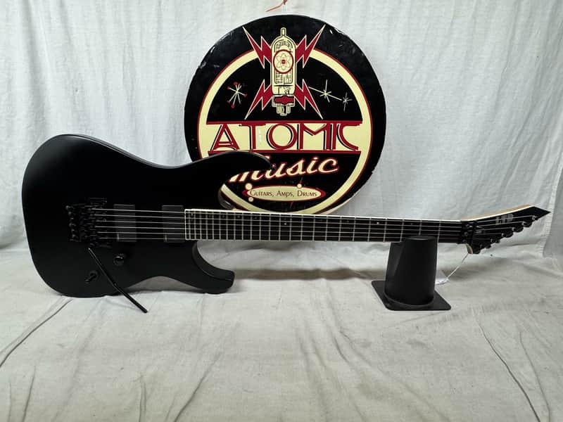 ESP LTD MH-400 mh400 FR Guitar 2020 - Black image 1