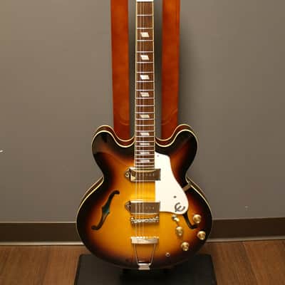 Epiphone Casino Hollowbody Electric Guitar Vintage Sunburst image 1