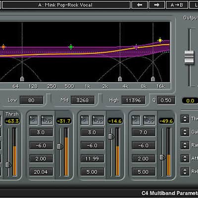 Waves C4 Multiband Compressor image 1
