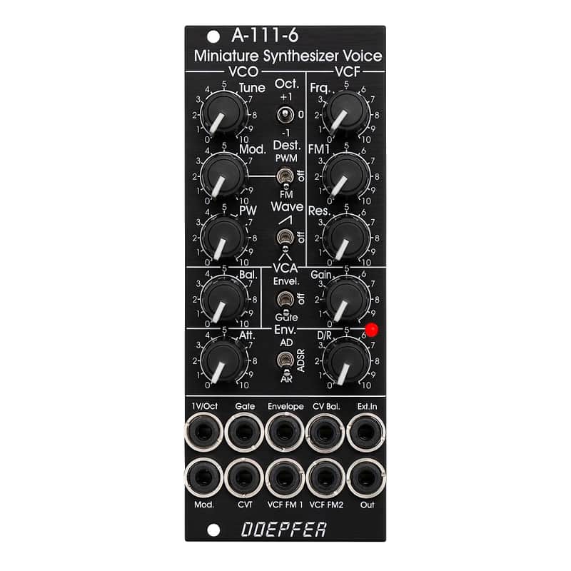 Doepfer ∎ a-111-6V ∎ Mini Synth Voice ∎ [Vintage Edition] ∎ [eurorack] image 1