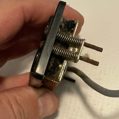 1980's Kramer Sustainer Schaller Made in Germany Black Neck Humbucker Guitar Pickup w/ Ring 6k image 5