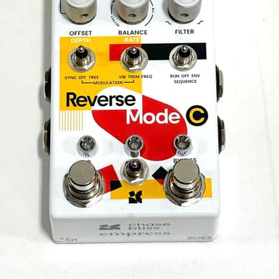 Chase Bliss Audio Reverse Mode C 2023 - White Graphic Mint image 2