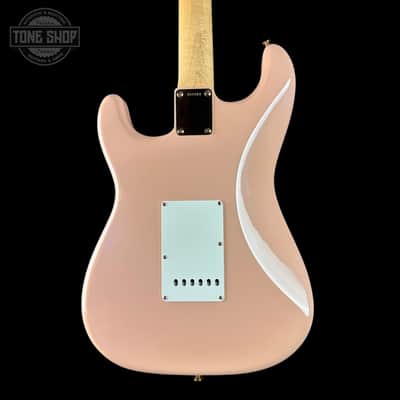 Used 2010 Fender Custom Shop 1960 Strat NOS Shell Pink GH w/Case TSU24135 image 6