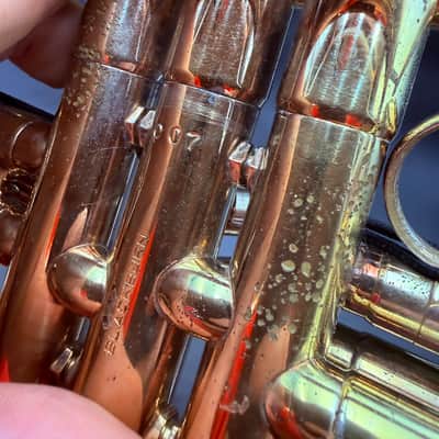 Blackburn Custom Trumpet – Gold Plate – Serial #007 Early Blackburn | Rare Single-Digit Serial | Outstanding Player image 10