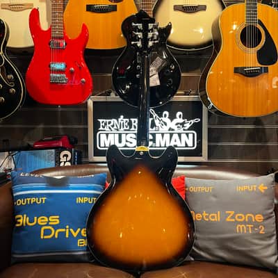 Immagine Hagstrom VIK-TSB Viking Semi-Hollow 2025 - Tobacco Sunburst - 5