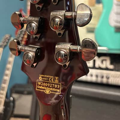 Schecter C-1 FR-S Left handed (Lefty) 2020 - Black Cherry image 6