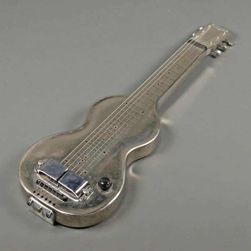 Rickenbacker	Silver Hawaiian Model NS 100 Lap Steel 1937 image 1