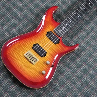 2005 Zion Classic Cherry Burst! SET-NECK! w/OHSC image 2