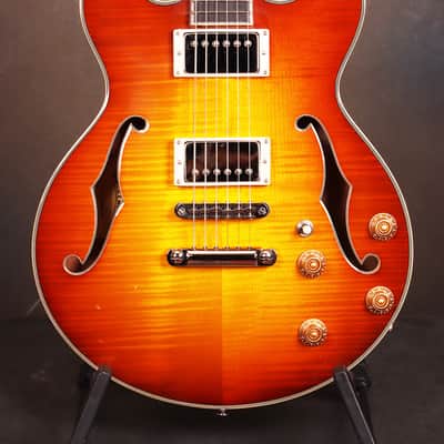 Eastman T184MX Goldburst Semi-hollow guitar Brand New image 2