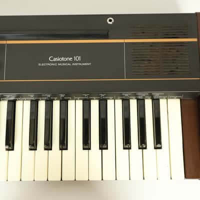 Vintage 1980s Casio Casiotone 101 CT-101 Synthesizer/Electric Keyboard image 7