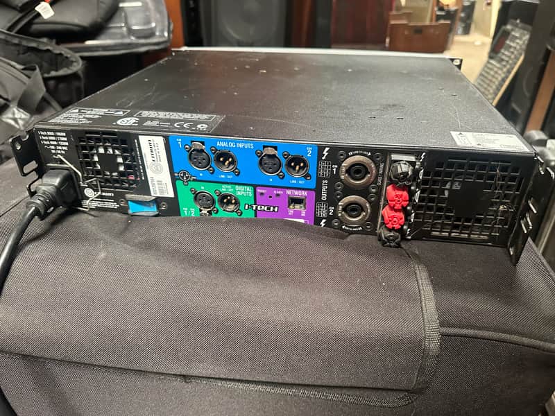Crown I-Tech Series I-T4000 2-Channel Power Amplifier 2000s - Silver image 1