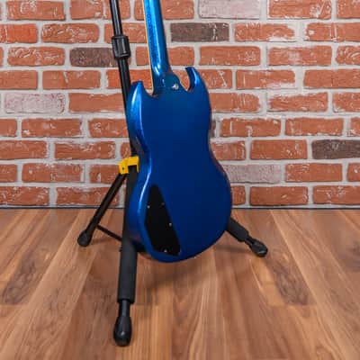 Gibson Custom Shop Les Paul SG Standard Blue Sparkle 2008 w/OHSC image 6