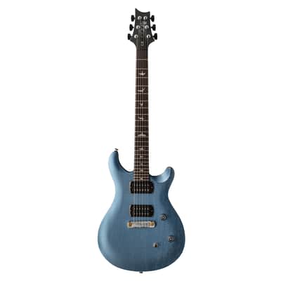 PRS SE CE 24 Standard Satin Stoptail Electric Guitar Ice Blue Metallic Open Box image 2