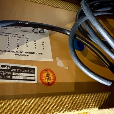 FENDER '59 Bassman = First Reissue = 1990 = w/ ROAD CASE image 5