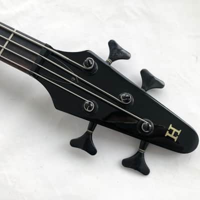1990 Hohner Professional B Bass IV Stealth Black | Reverb Canada
