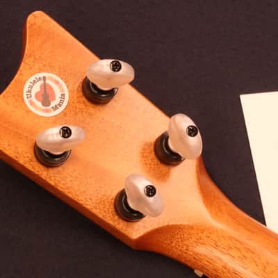 Kamaka HF-2 Curly Hawaiian Koa Concert Ukulele #5401 image 7