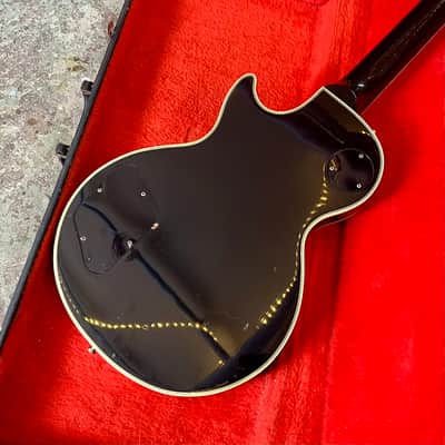 Orville by Gibson Les Paul Custom c 1993 - Black Beauty original vintage MIJ Japan fujigen LPC image 13