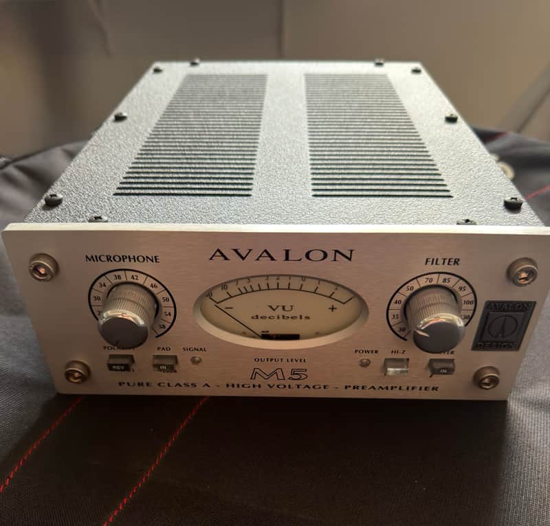 Avalon M5 Microphone Preamplifier Silver image 1