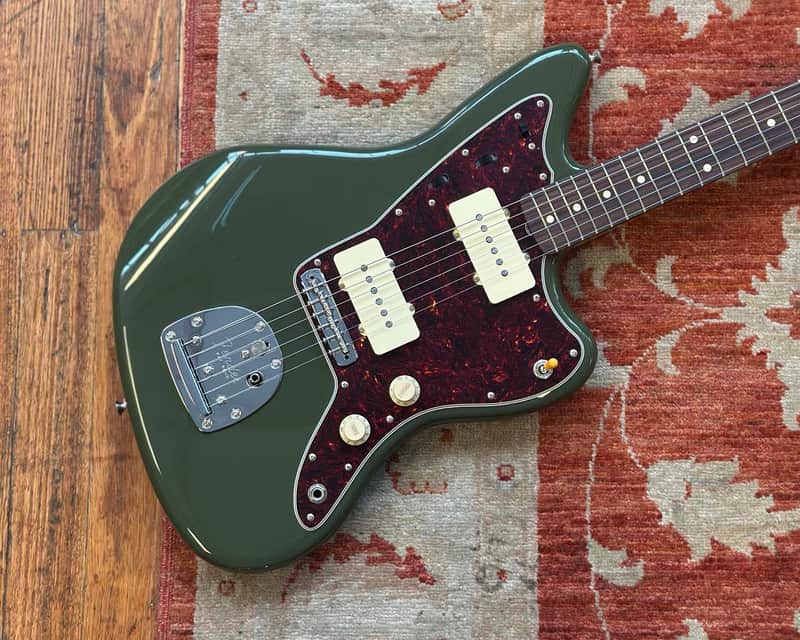 Fender Vintera II FSR '50s Jazzmaster RW - Olive image 1