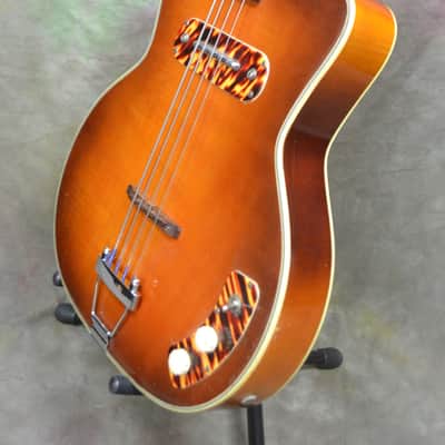 Vintage Kay K162 Howlin' Wolf Bass Guitar w/Case image 6