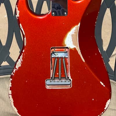 Fender '65 Stratocaster Relic Custom Upgrades MJT Callaham - Faded CAR image 13