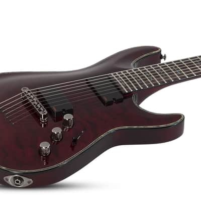 Schecter Hellraiser C-7 Black Cherry image 3