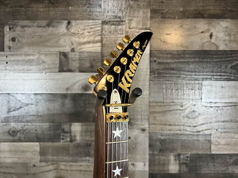 Kramer Richie Sambora Signature Jersey Star Rare Blue Finish Made