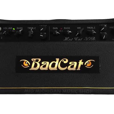 Bad Cat Hot Cat 30R Hand Wired Legacy Series 30-Watt Guitar Amp Head with Reverb