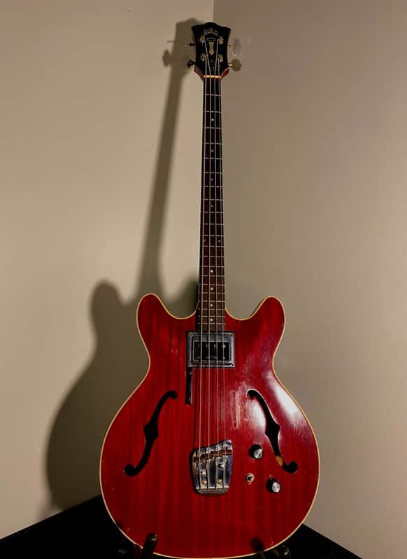 Guild Starfire Bass 1967 - Cherry Red image 1